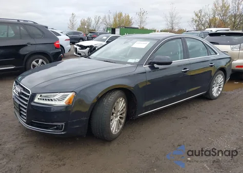 2015 Audi A8 3.0T z USA, uszkodzony, nr VIN WAUJGAFD7FN033845